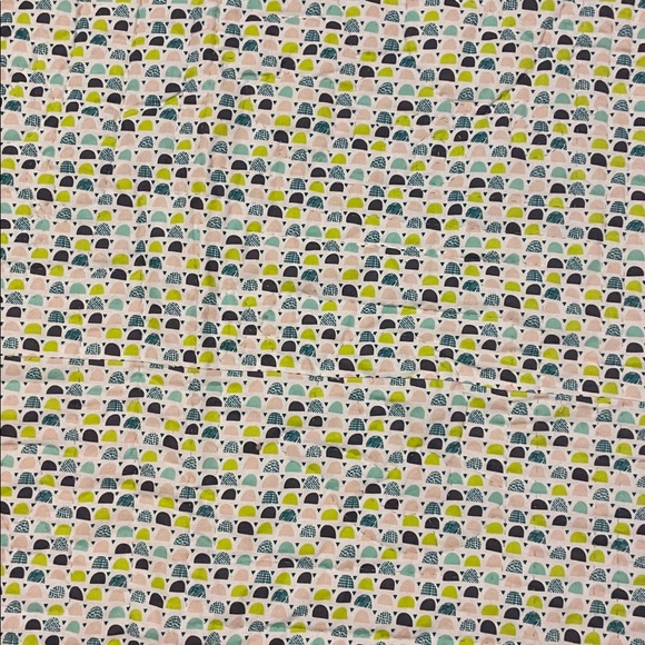 Colorful Owl and Bird Patterned Quilt 49x39 - Picture 7 of 8